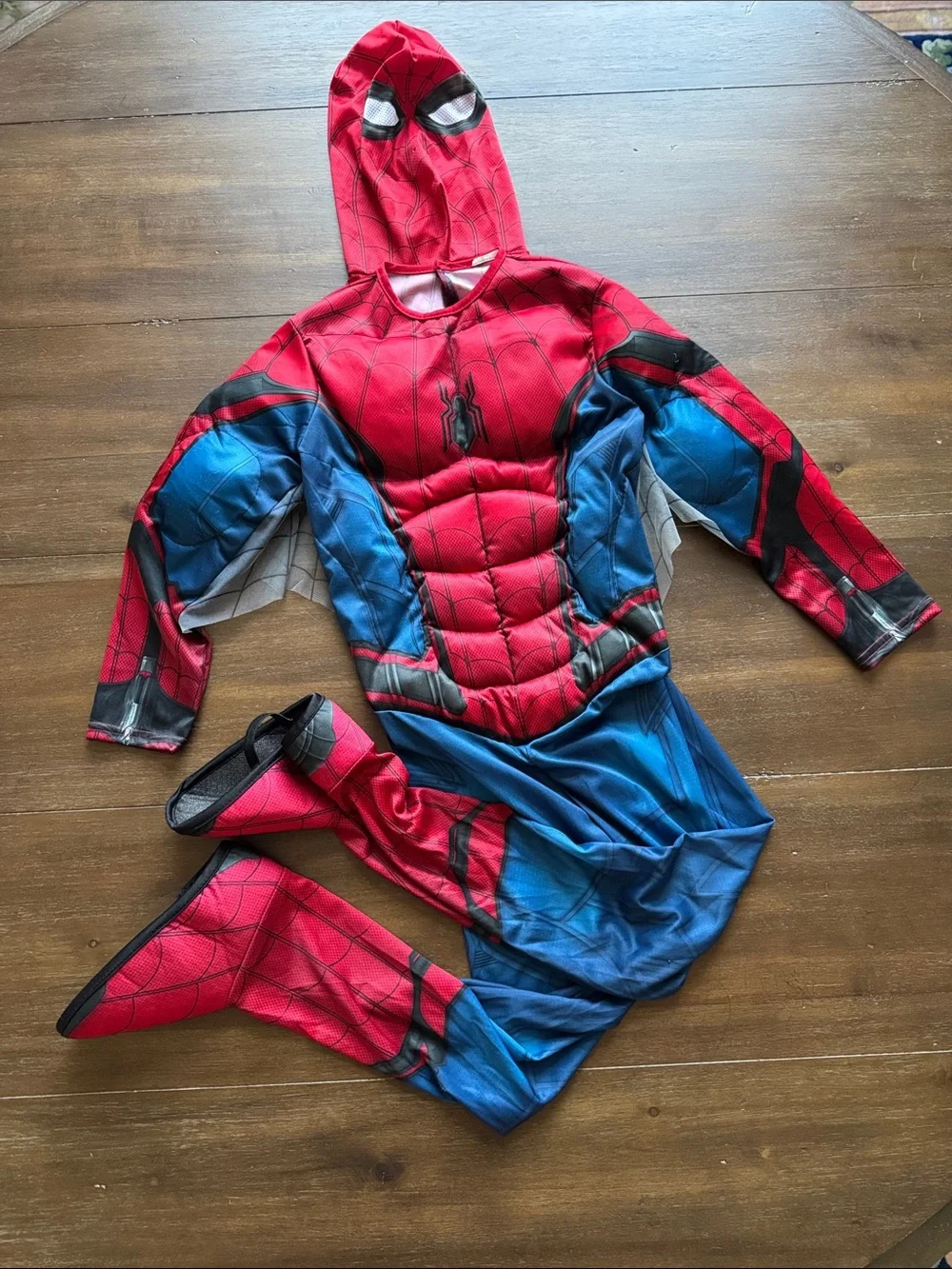 Size M (5-7) padded Costume Rubies Marvel Spider-Man Far From Home Homecoming